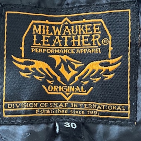 Milwaukee Leather LKL2701 Women's Classic Black Premium Leather Motorcycle Rider - Picture 3 of 5